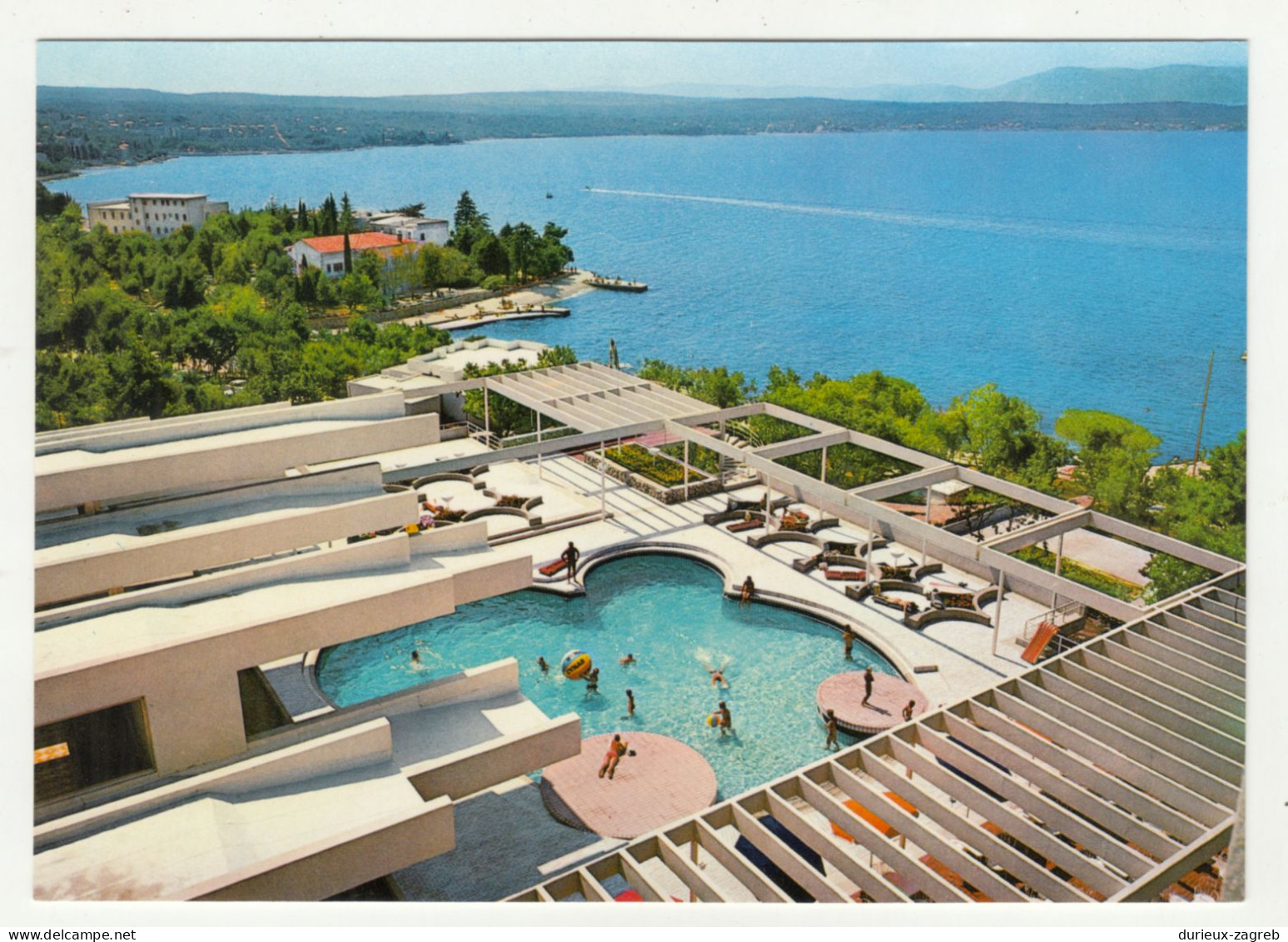 Palace Hotel Haludovo Malinska Island Krk 7 Postcards Not Posted MS200720* - Kroatië