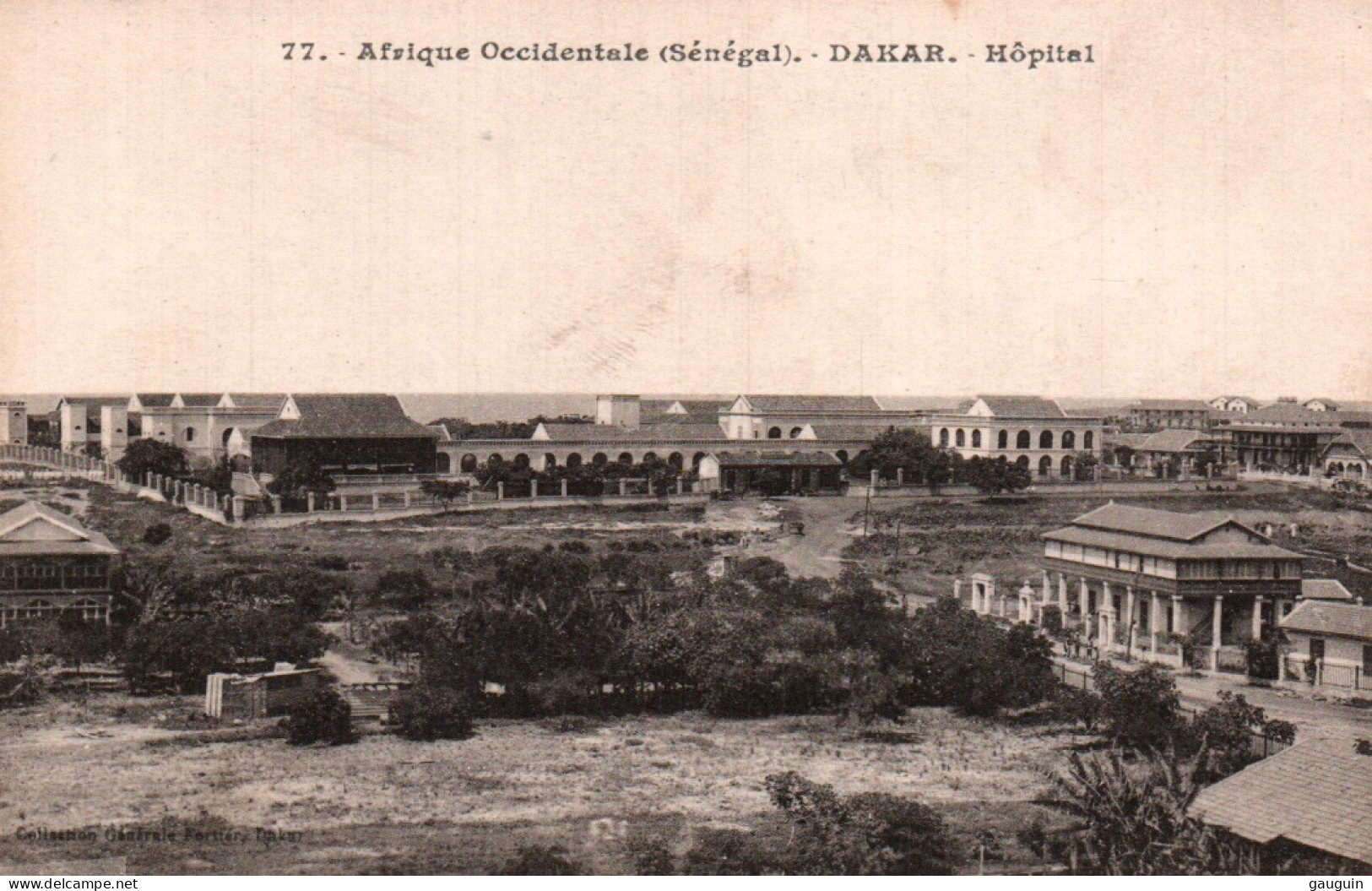 CPA - DAKAR - Vue De L'hôpital - Edition Fortier - Senegal