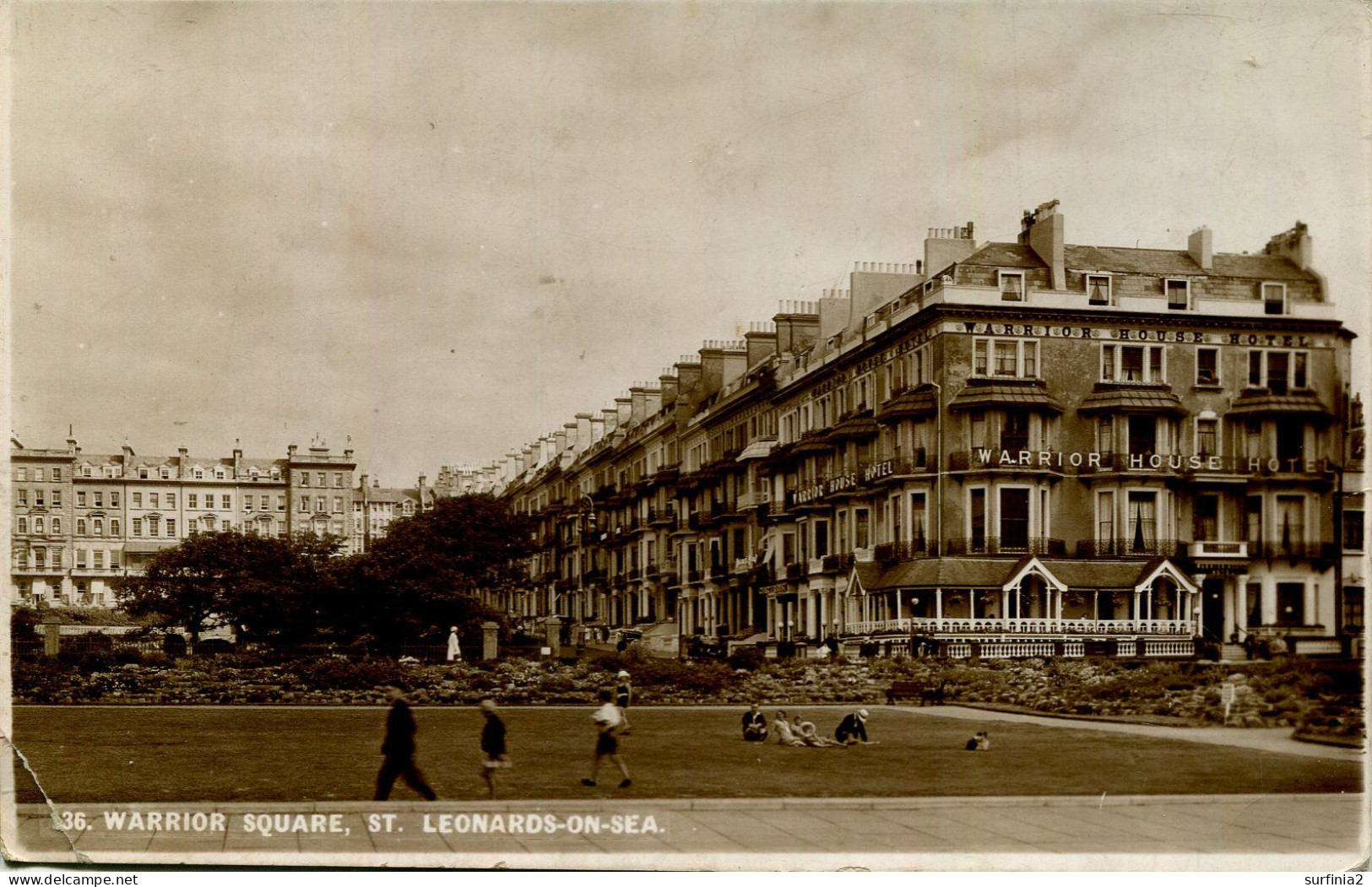 SUSSEX - ST LEONARDS ON SEA - WARRIOR SQUARE RP Sus1365 - Other & Unclassified