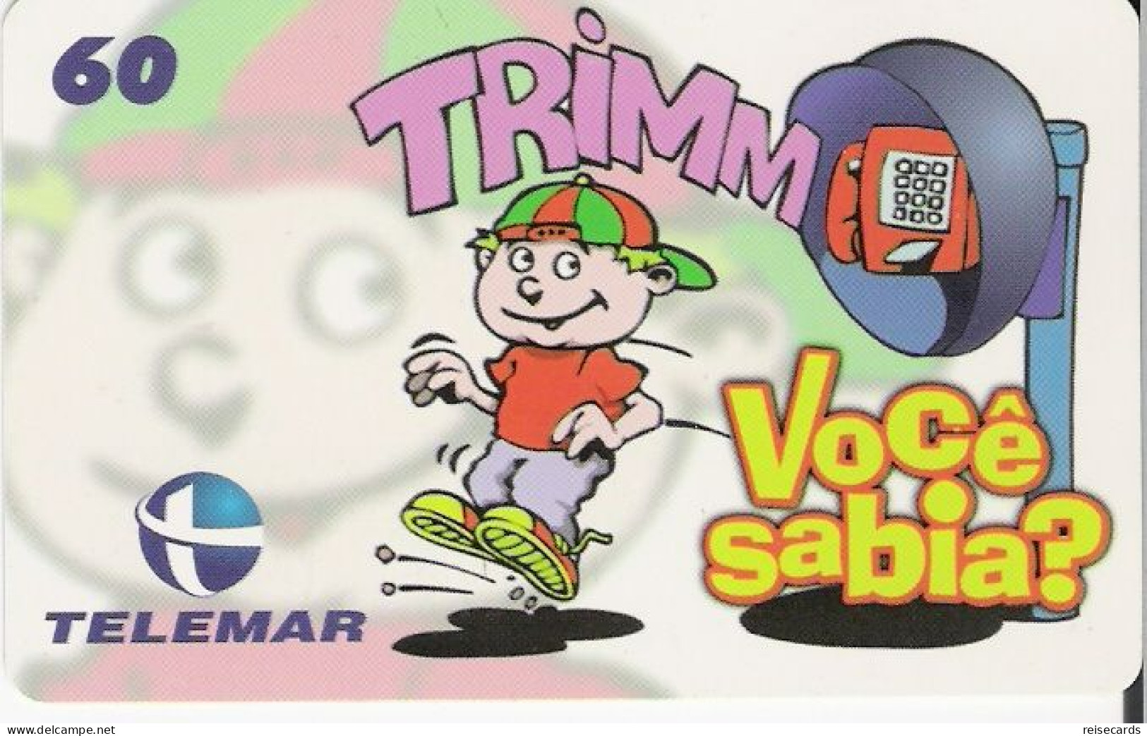 Brazil: Telemar - Você Sabia? Trimm - Brasilien