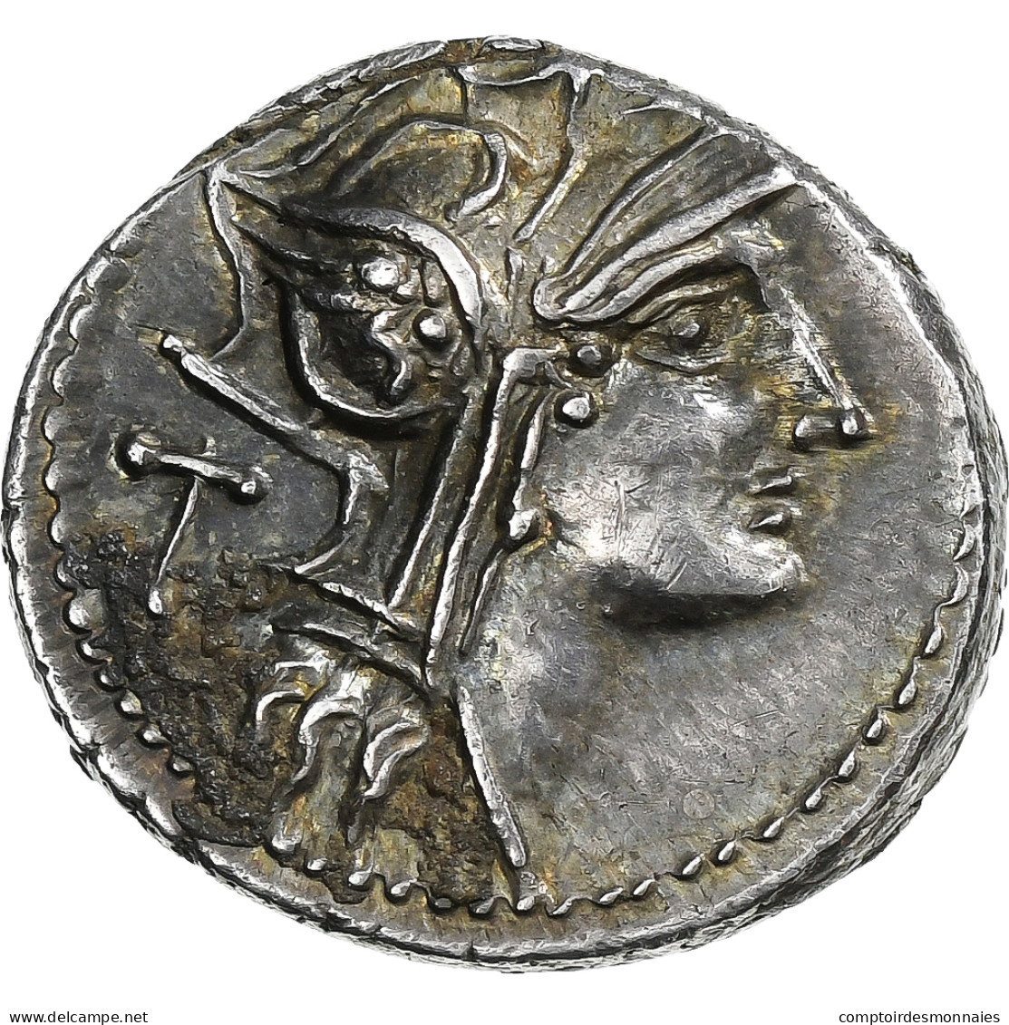 Junia, Denier, 91 BC, Rome, Argent, SUP, Crawford:337/3 - Republiek (280 BC Tot 27 BC)