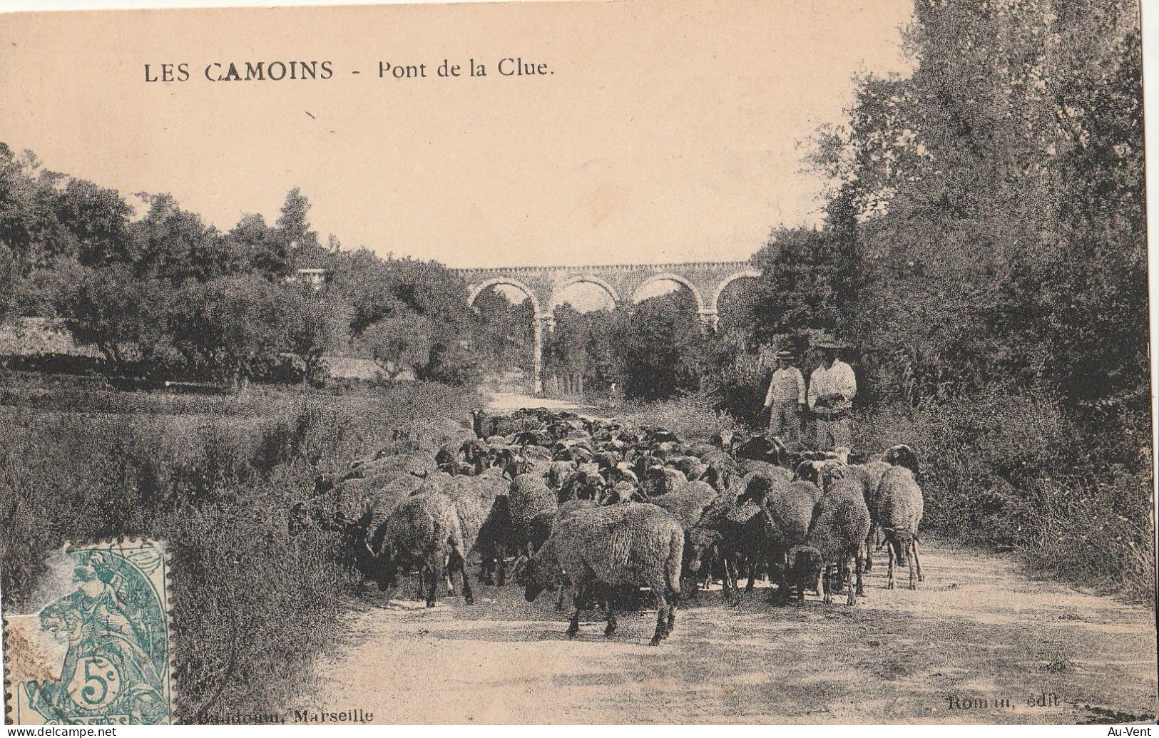 13 LES CAMOINS TROUPEAU DE MOUTONS - Non Classificati