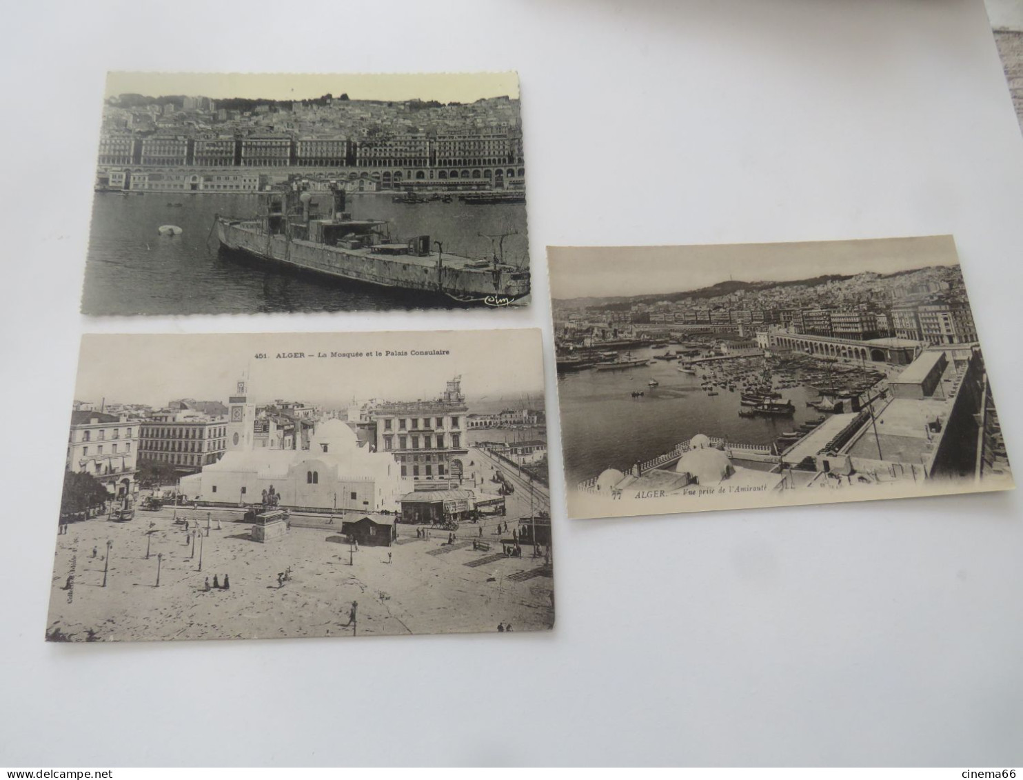 ALGER - Lot De 3 Cartes - Alger