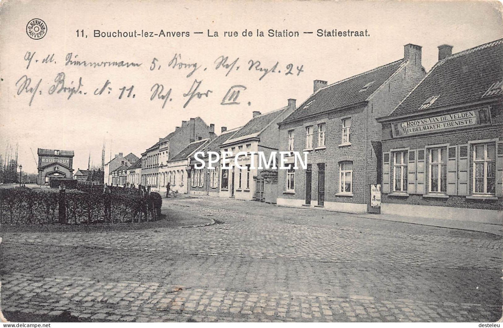 La Rue De La Station Bouchout-lez-Anvers - Boechout - Boechout