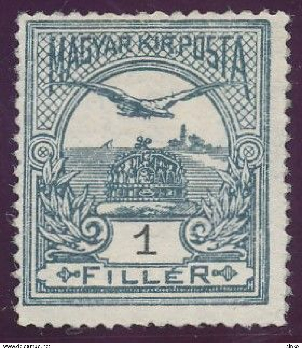 1908. Turul 1f Stamp - Used Stamps