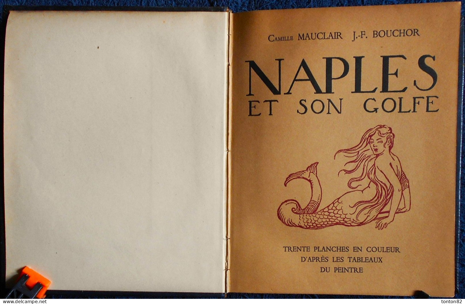 Camille Mauclair & J.F. Bouchoir - NAPLES Et Son GOLFE - Henri Laurens, Éditeur - ( 1928 ) . Belles Illustrations . - 1901-1940