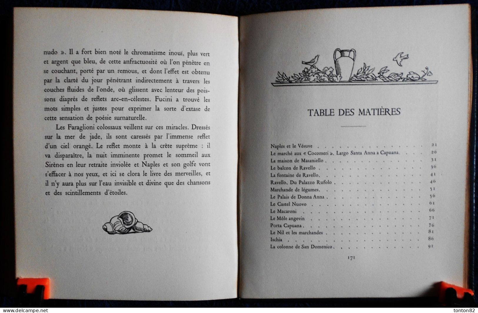 Camille Mauclair & J.F. Bouchoir - NAPLES et son GOLFE - Henri Laurens, Éditeur - ( 1928 ) . Belles illustrations .