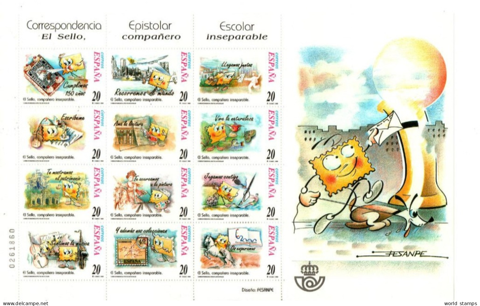 ESPAGNE 1999 ** - Blocks & Sheetlets & Panes