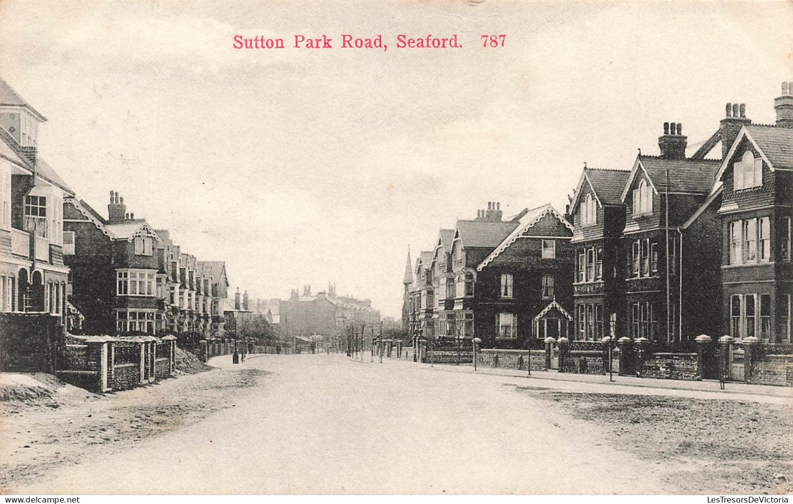 ROYAUME UNI - Seaford - Sutton Par Park Road - Carte Postale Ancienne - Andere & Zonder Classificatie