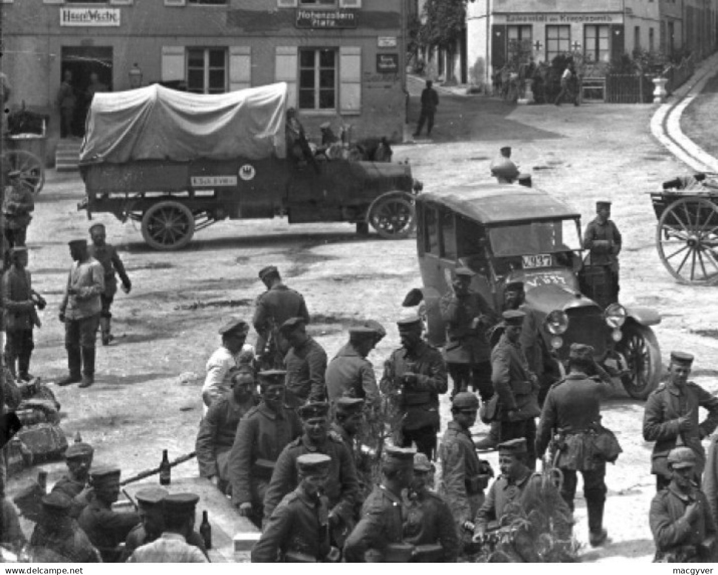 2 Photos De Grandpré WWI Guerre 14-18 Vouziers Argonne - Vouziers