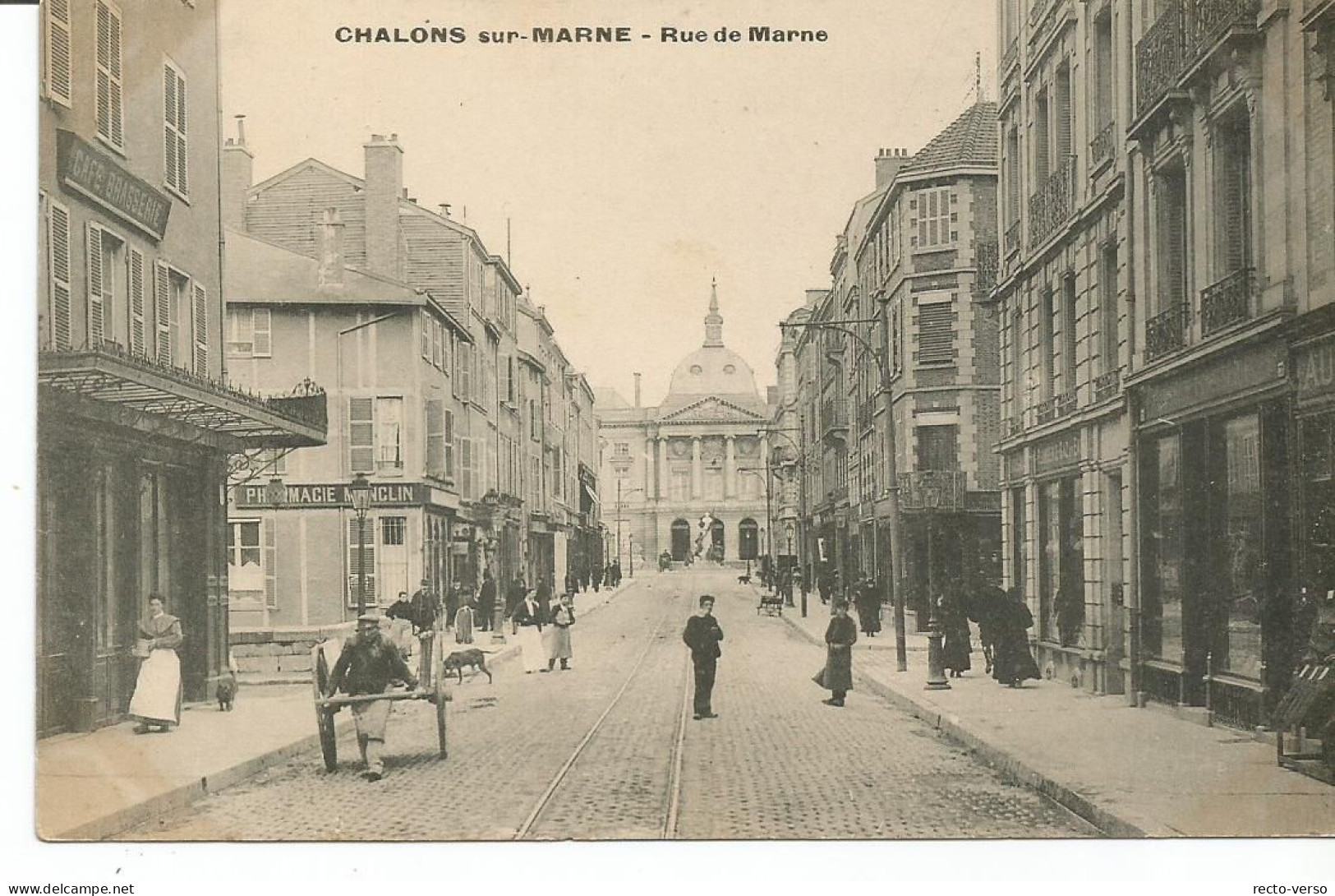 CHALONS SUR MARNE. Rue De Marne. - Châlons-sur-Marne