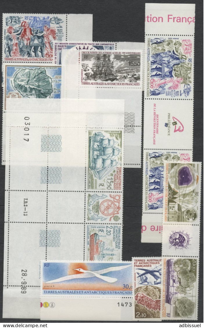 TAAF Poste Aérienne PA N° 80 à 117A COTE 220.15 € Neufs ** (MNH) 3 PHOTOS. TB - Airmail