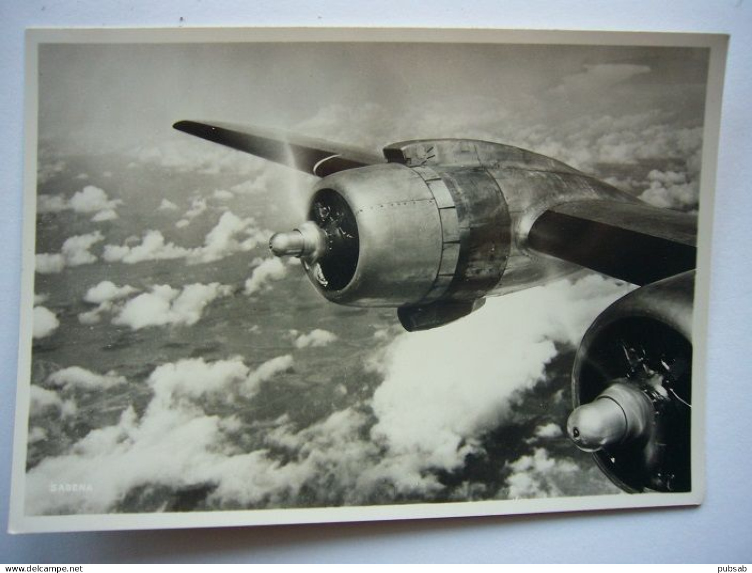 Avion / Airplane / SABENA / Douglas DC-4 / Airline Issue / Song Of The Engines High Above The Clouds - 1946-....: Moderne