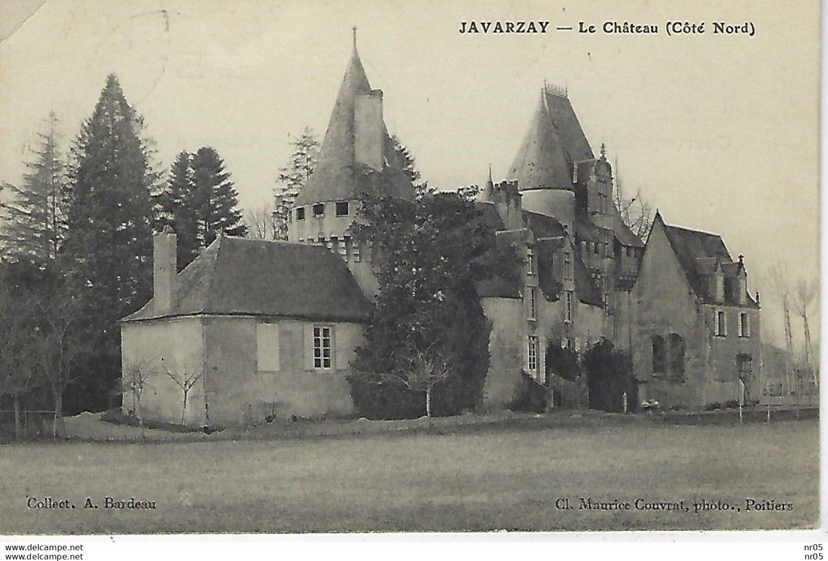 79 - JAVARZAY - Le Chateau ( Cote Nord ) ( A Cote De Chef Boutonne )   ( Deux Sevres ) - Chef Boutonne