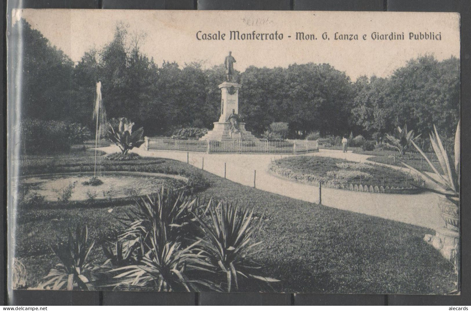 Casale Monferrato - Monumento G. Lanza E Giardini Pubblici - Alessandria