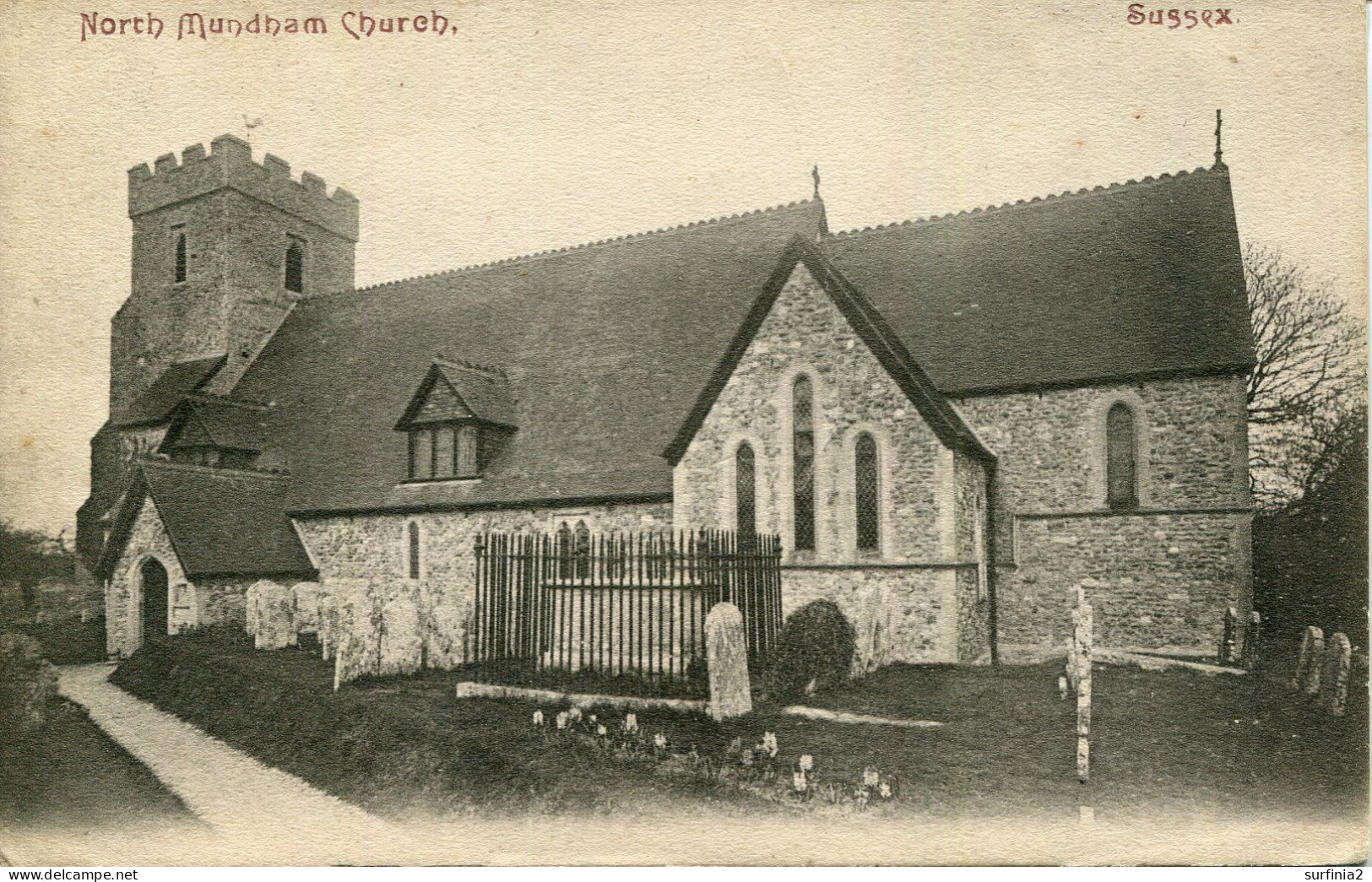 SUSSEX - CHICHESTER - NORTH MANDHAM CHURCH   Sus1372 - Chichester