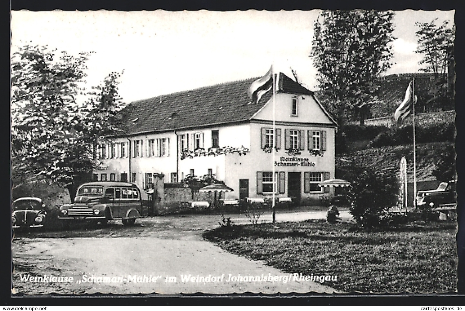 AK Johannisberg / Rheingau, Weinklause Schamari-Mühle  - Rheingau