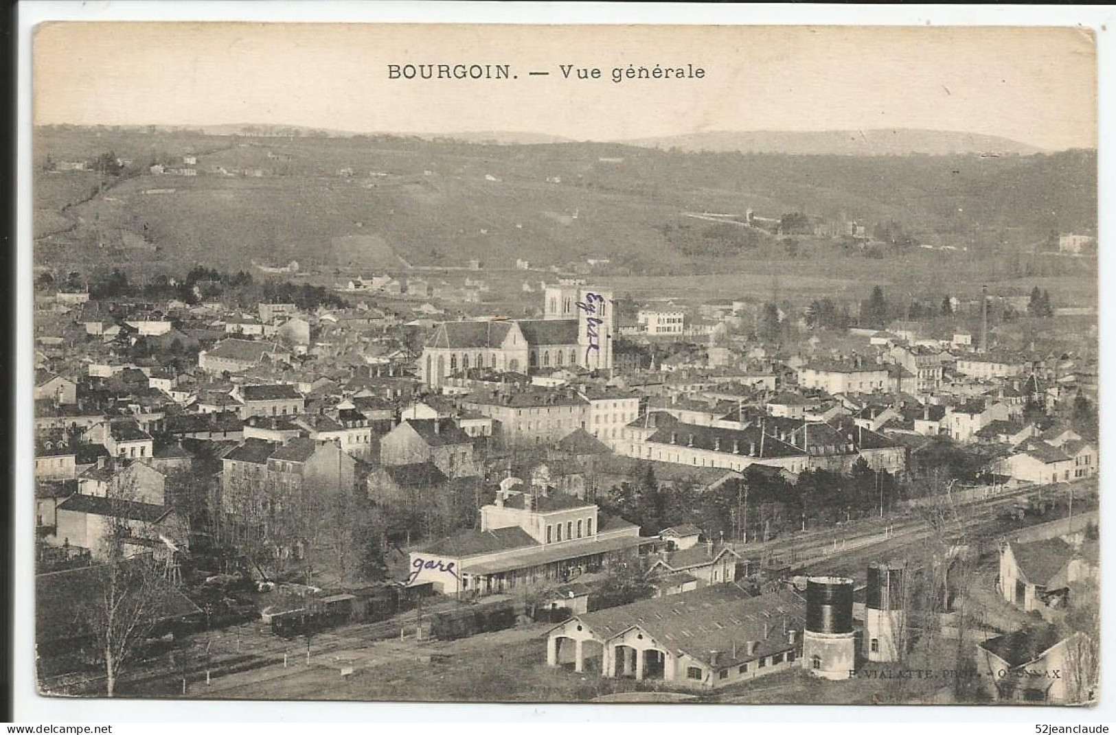 Vue Générale   1944     N° 112 - Bourgoin