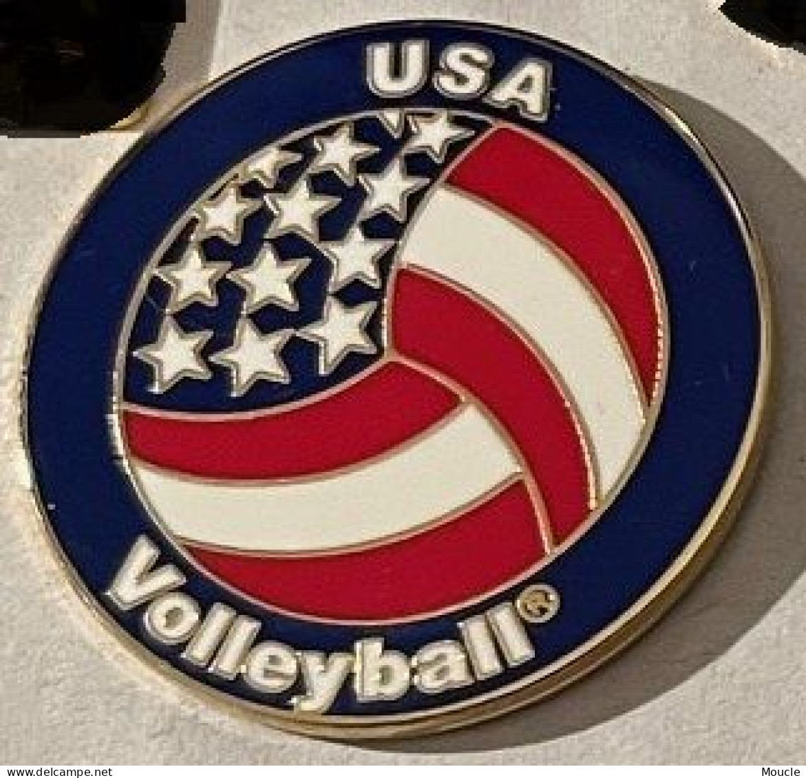 USA TEAM VOLLEYBALL - FLAG - VOLLEY-BALL - EQUIPE ETATS UNIS AMERIQUE - BALLON - EGF - (34) - Pallavolo