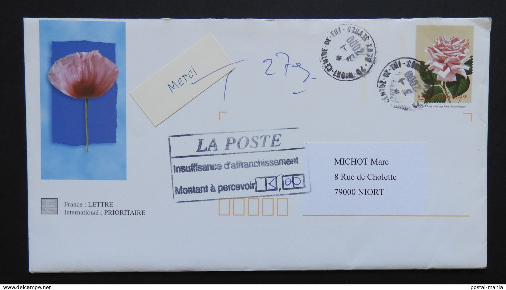 Enveloppe Pret à Poster Oblitéré Complète  TBE // B 59 - Storia Postale