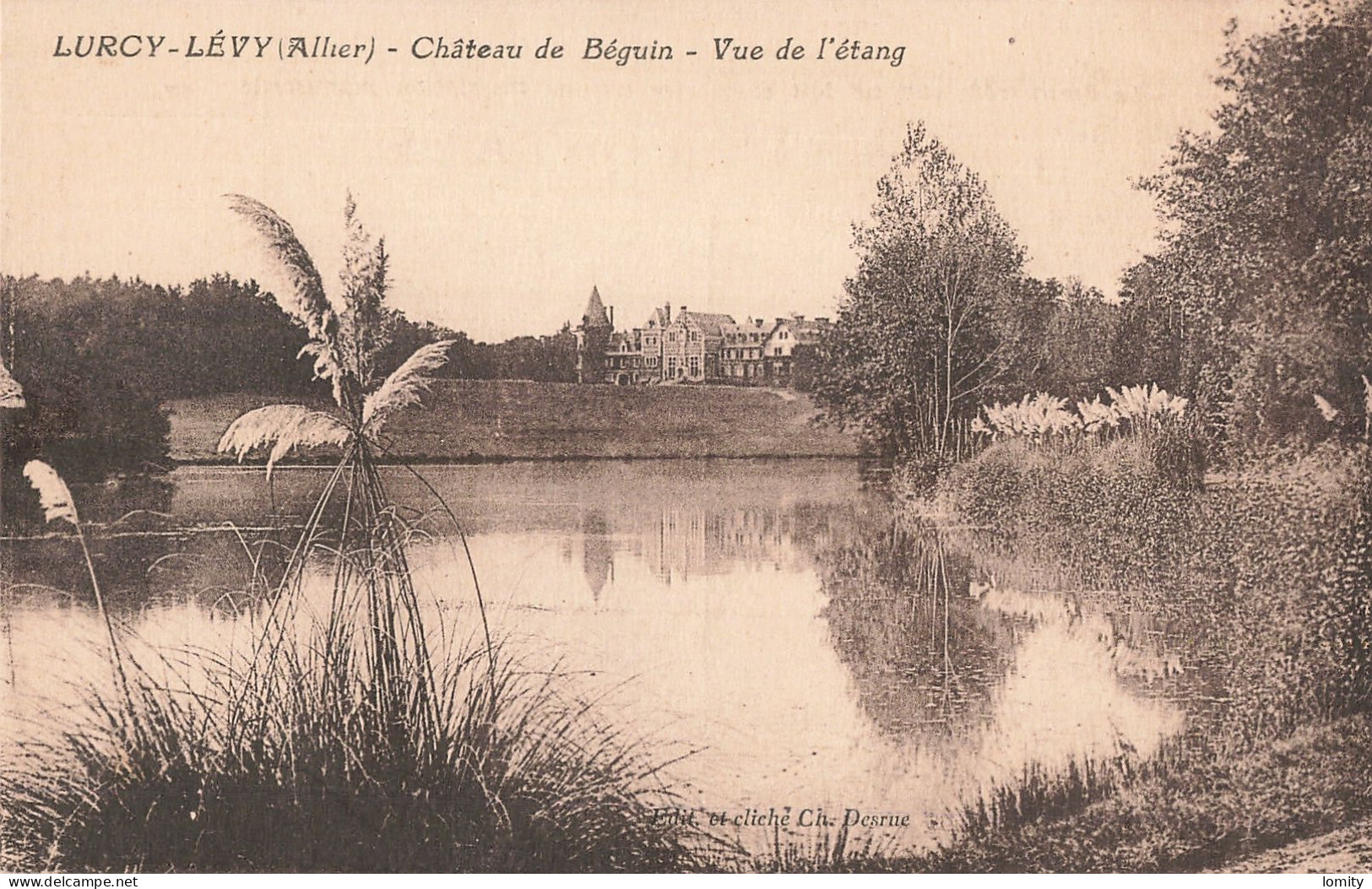 Destockage lot de 21 cartes postales CPA Allier Vichy Lurcy Levy Neris les Bains Bellenaves Champroux Chantelle Chateau