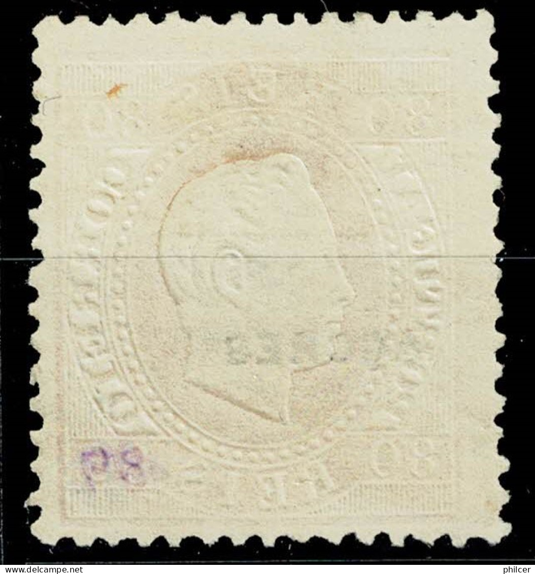 Açores, 1882, # 41 Dent. 12 3/4, MH - Azoren