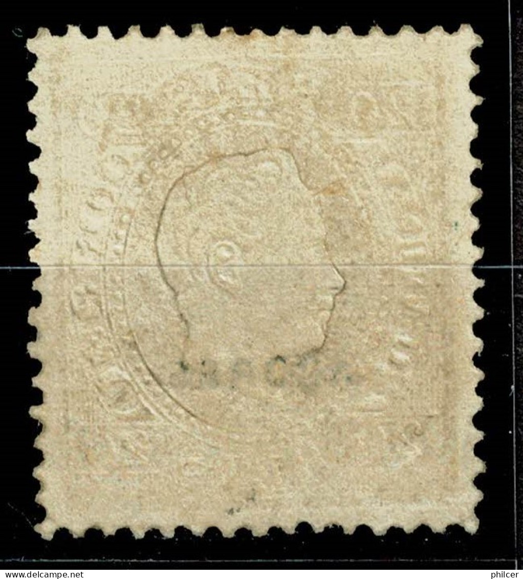 Açores, 1882, # 39b Dent. 12 3/4, MH - Açores