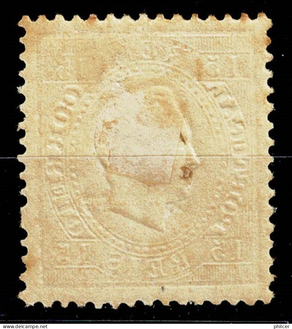 Açores, 1882, # 38b Dent. 12 3/4, MH - Azores