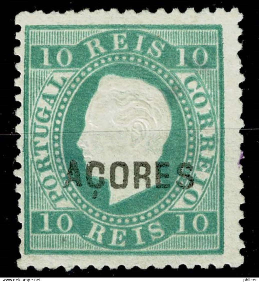 Açores, 1879, # 29 Dent. 12 3/4, Sob. C, MNG - Azores