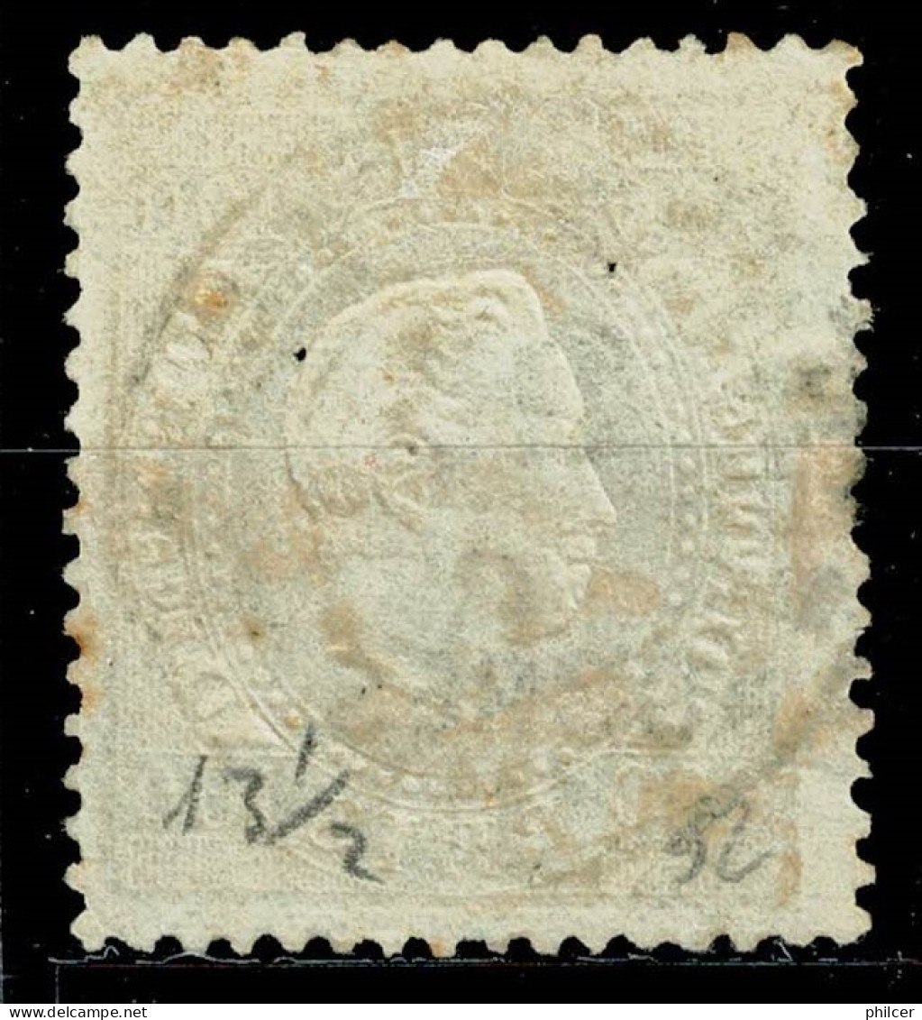 Açores, 1871, # 22d Dent. 13 1/2, Sob. C, Used - Azores