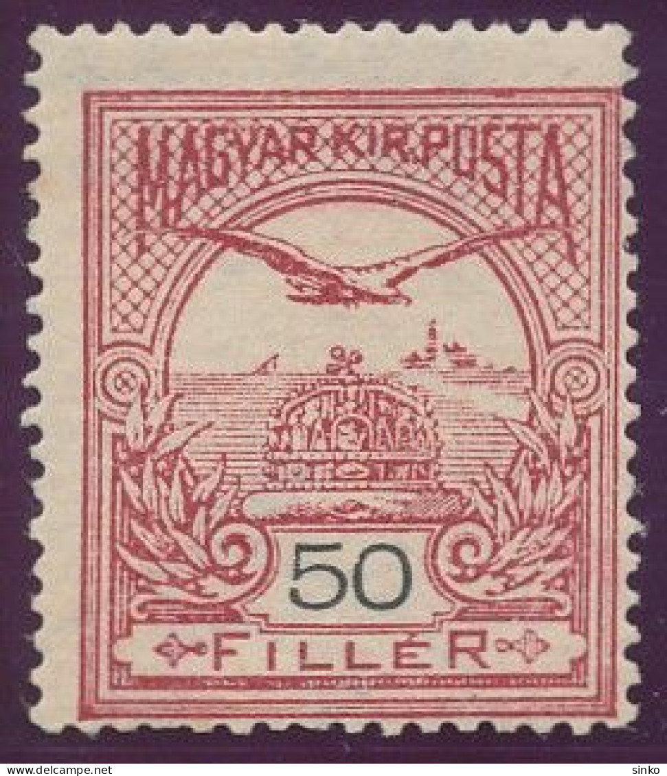 1908. Turul 50f Stamp - Used Stamps