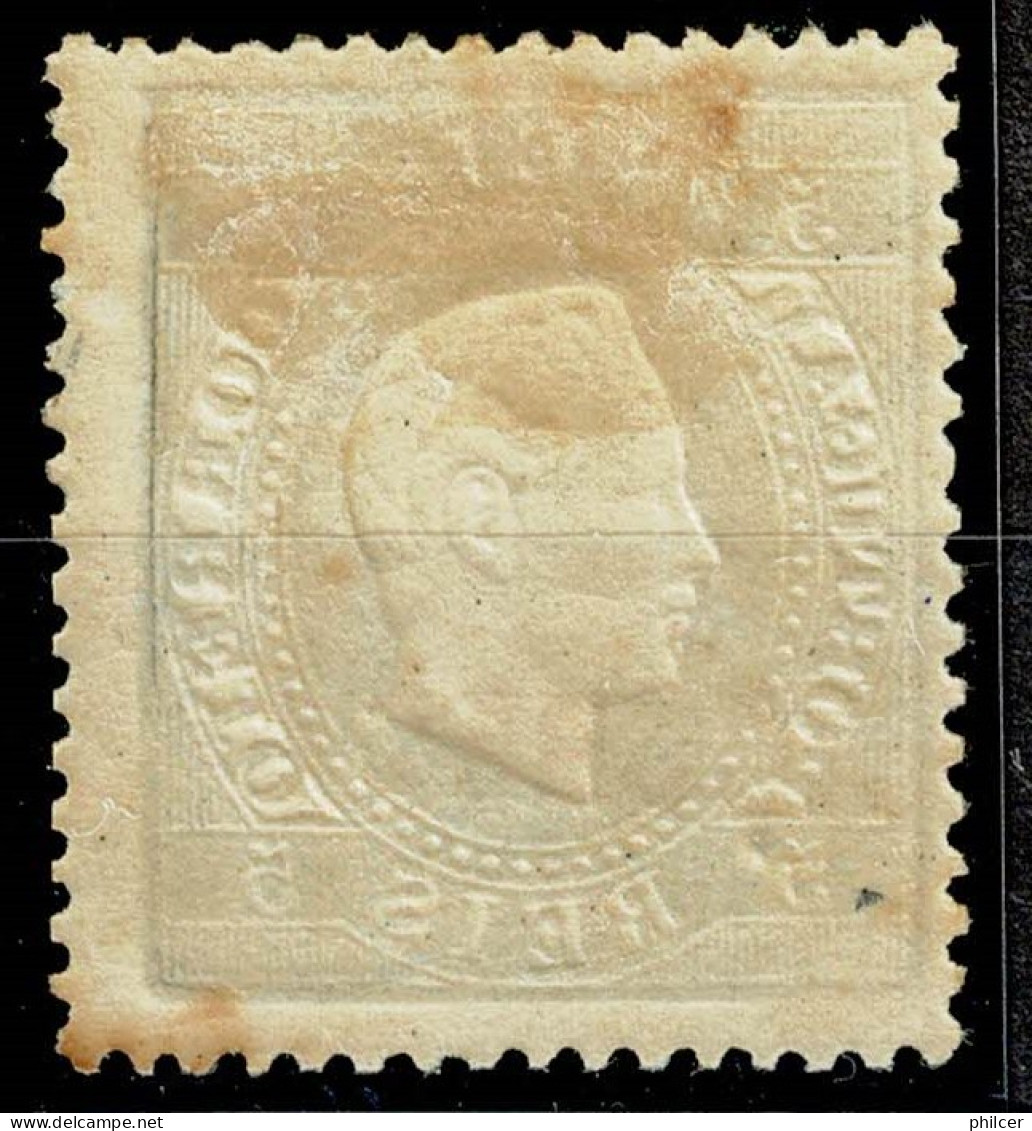 Açores, 1871, # 16f Dent. 13 1/2, Sob. C, MH - Açores