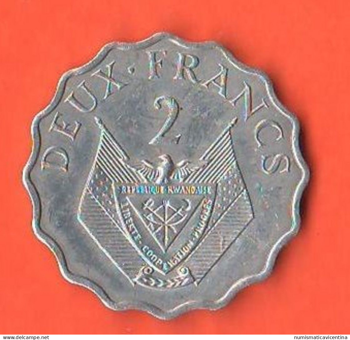 FAO Rwanda 2 Francs 1970 - Rwanda