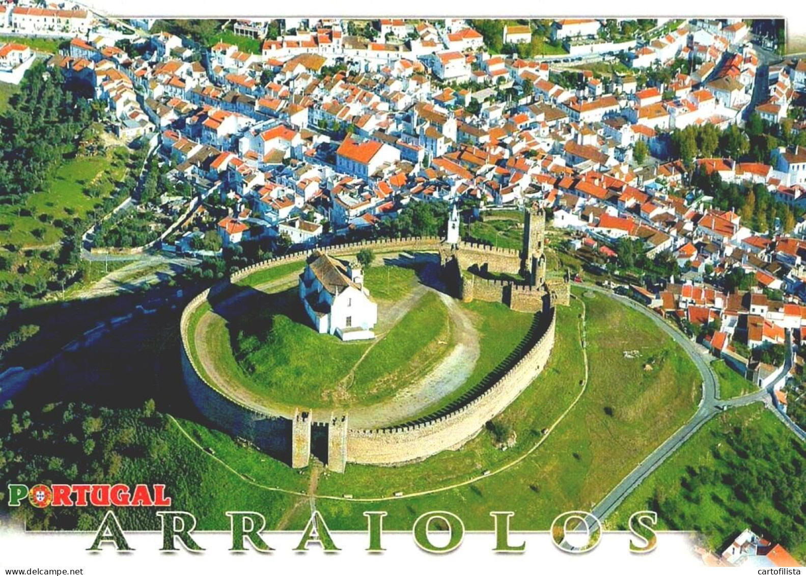 ARRAIOLOS - Vista Aérea  ( 2 Scans ) - Evora