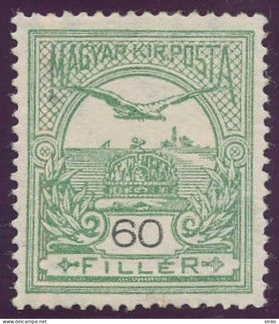 1908. Turul 60f Stamp - Oblitérés