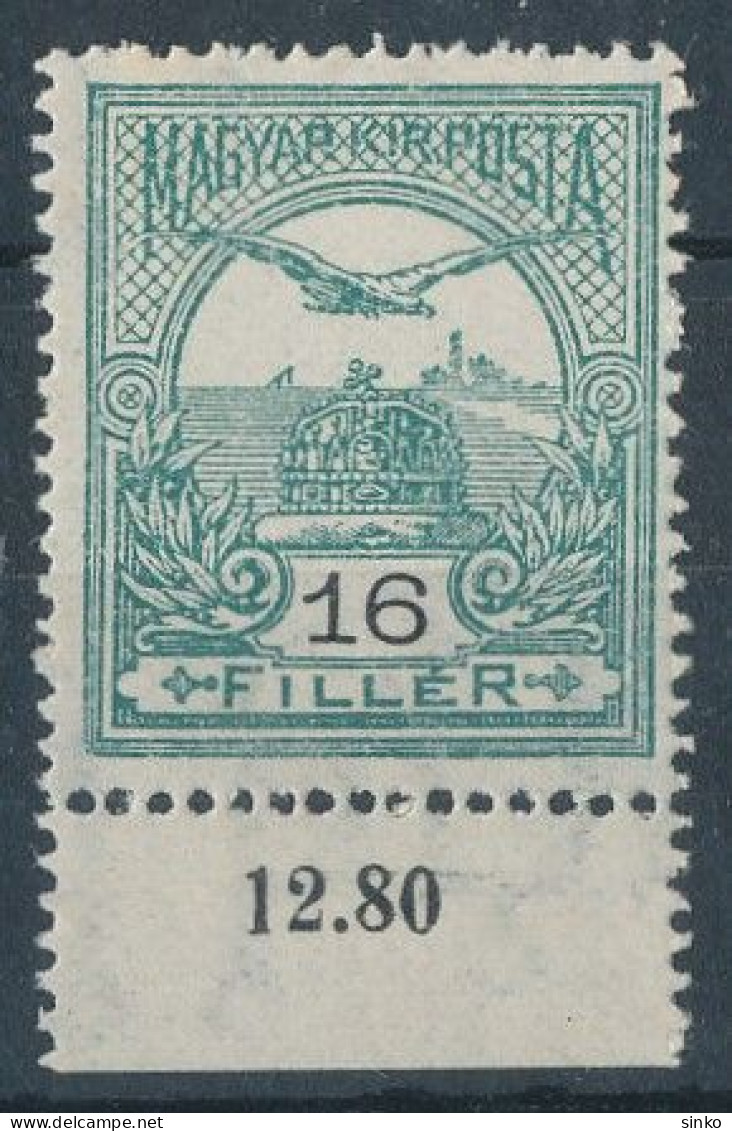 1909. Turul 16f Stamp - Oblitérés