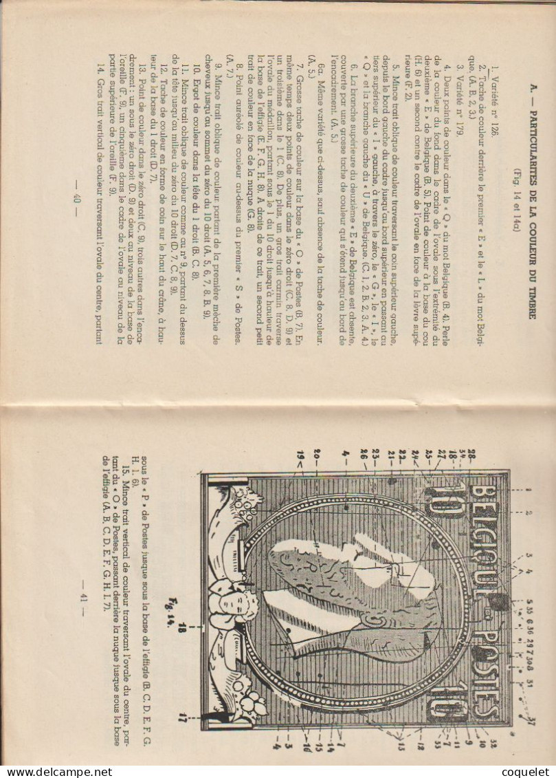 Belgique n°46 -  Le 10 Centimes carmin Emission 1884 Histoire - Classement- variétés  et oblitérations  par F.CAPON