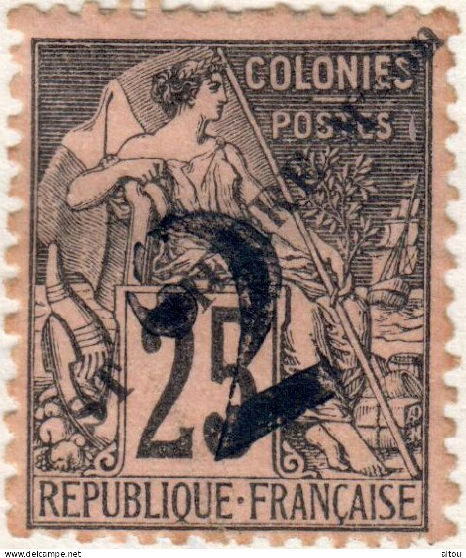 Saint-Pierre Et Miquelon 1891/1892 Lot Alphée Dubois * (MH) - Unused Stamps