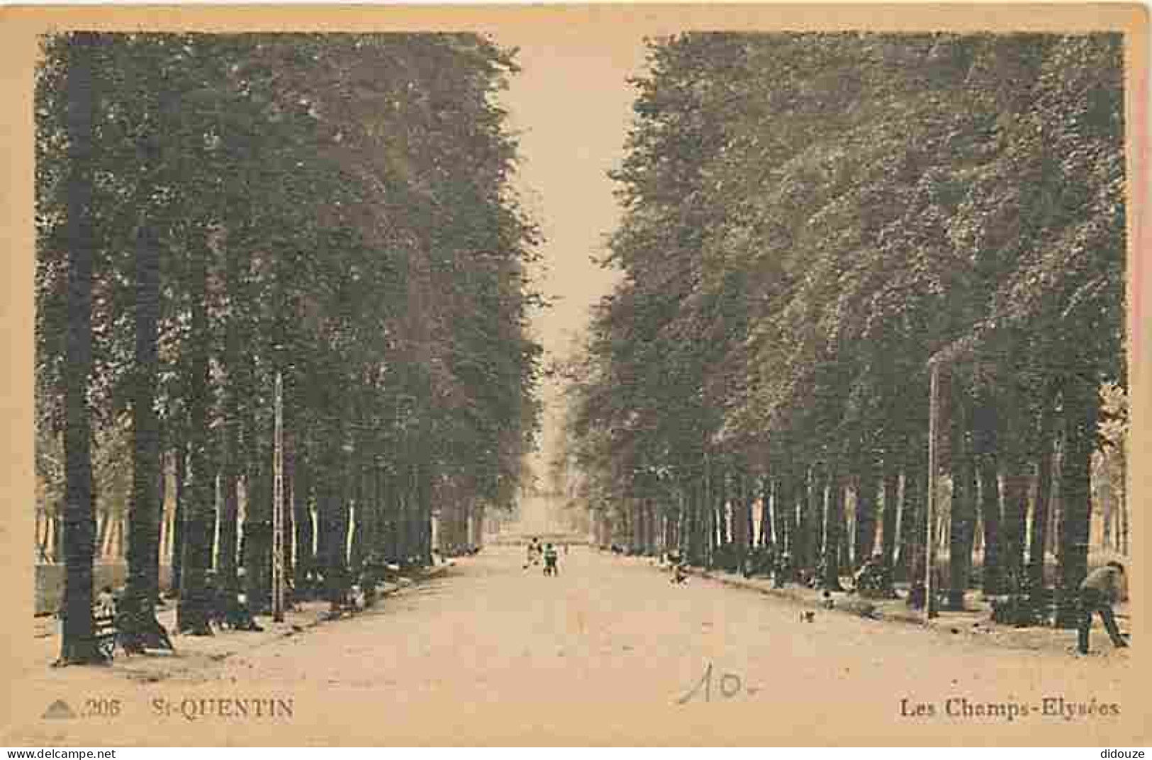 02 - Saint Quentin - Les Champs Elysées - Animée - Carte Neuve - CPA - Voir Scans Recto-Verso - Saint Quentin