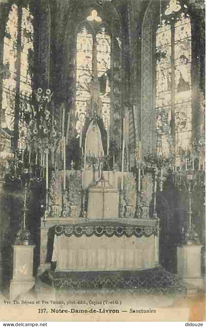 82 - Caylus - Notre Dame De Livron - Sanctuaire - Art Religieux - CPA - Voir Scans Recto-Verso - Caylus