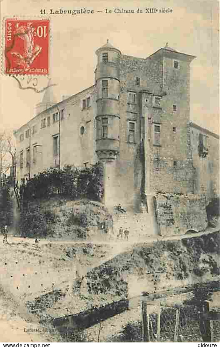81 - Labruguière - Le Château - Animée - CPA - Voir Scans Recto-Verso - Labruguière