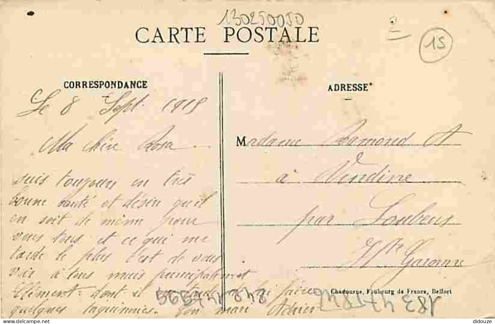 68 - Willer - Les Quais - Correspondance - Voyagée En 195 - CPA - Voir Scans Recto-Verso - Altri & Non Classificati