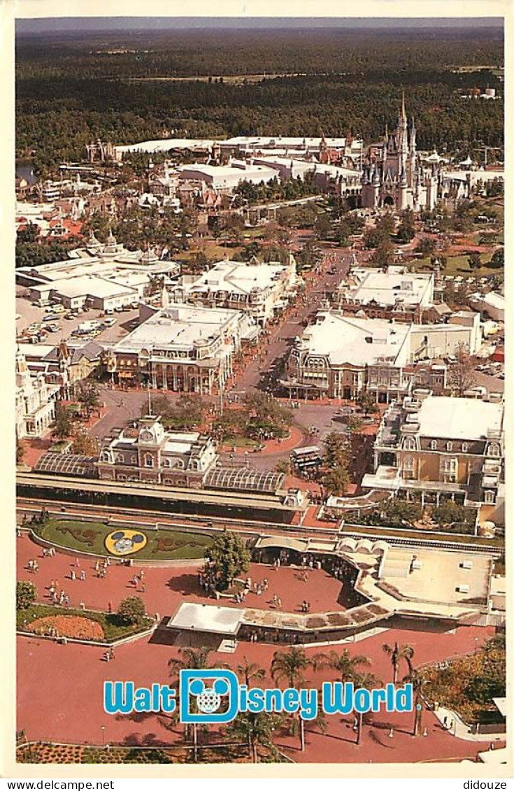 Parc D'Attractions - Walt Disney World - The Magic Kingdom - Aerial View - Vue Aérienne - CPM - Voir Scans Recto-Verso - Disneyworld