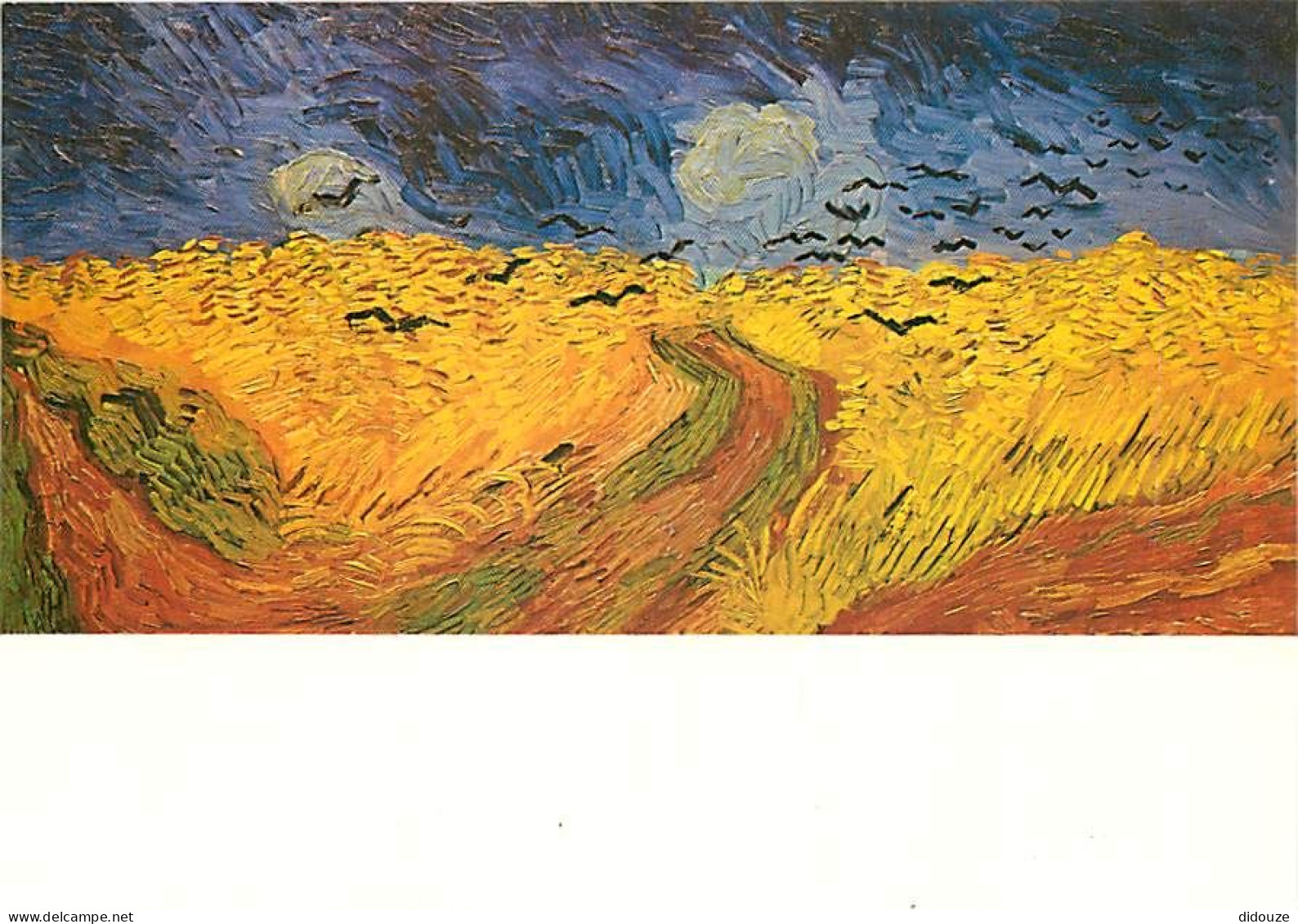 Art - Peinture - Vincent Van Gogh - Champ De Blé Aux Corbeaux - Wheatfield With Crows - CPM - Carte Neuve - Voir Scans R - Pintura & Cuadros