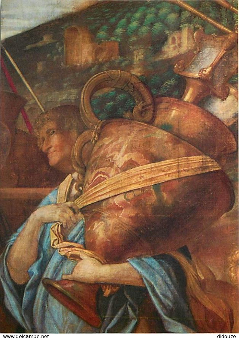 Art - Peinture - Andréa Mantegna - Triumph Of Caesar - Detail From The Vase Bearer - Hampton Court Palace, London - Cart - Paintings