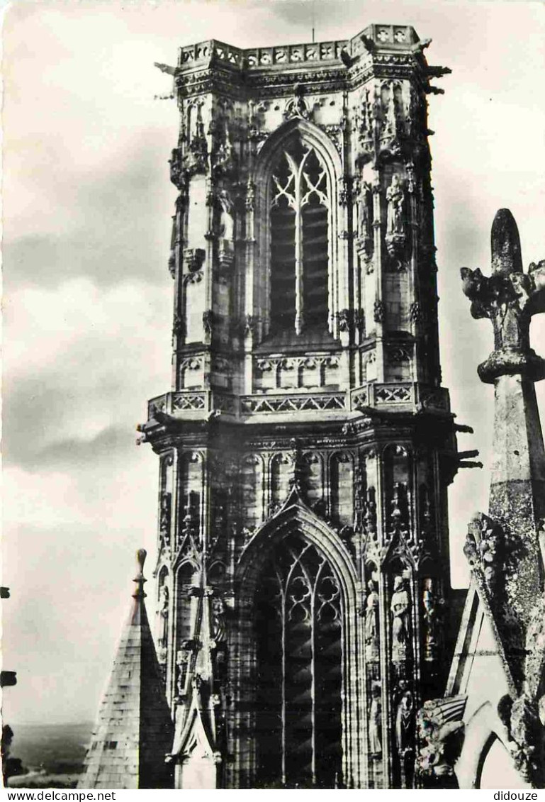 58 - Nevers - Cathédrale Saint Cyr - La Tour De 52 Mètres - Mention Photographie Véritable - Carte Dentelée - CPSM Grand - Nevers