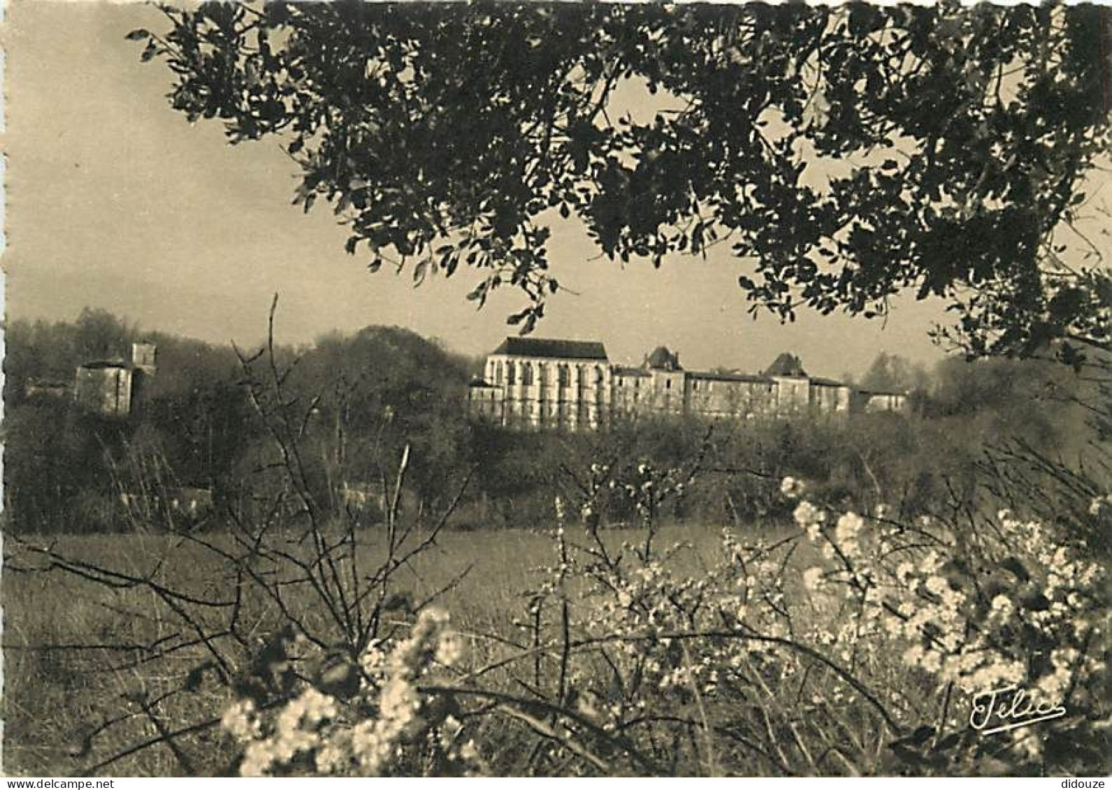 16 - Cherves-Richemont - Petit Séminaire Notre Dame De Richemont - Vue Générale Du Séminaire Côté Est Et De L'Eglise Par - Sonstige & Ohne Zuordnung