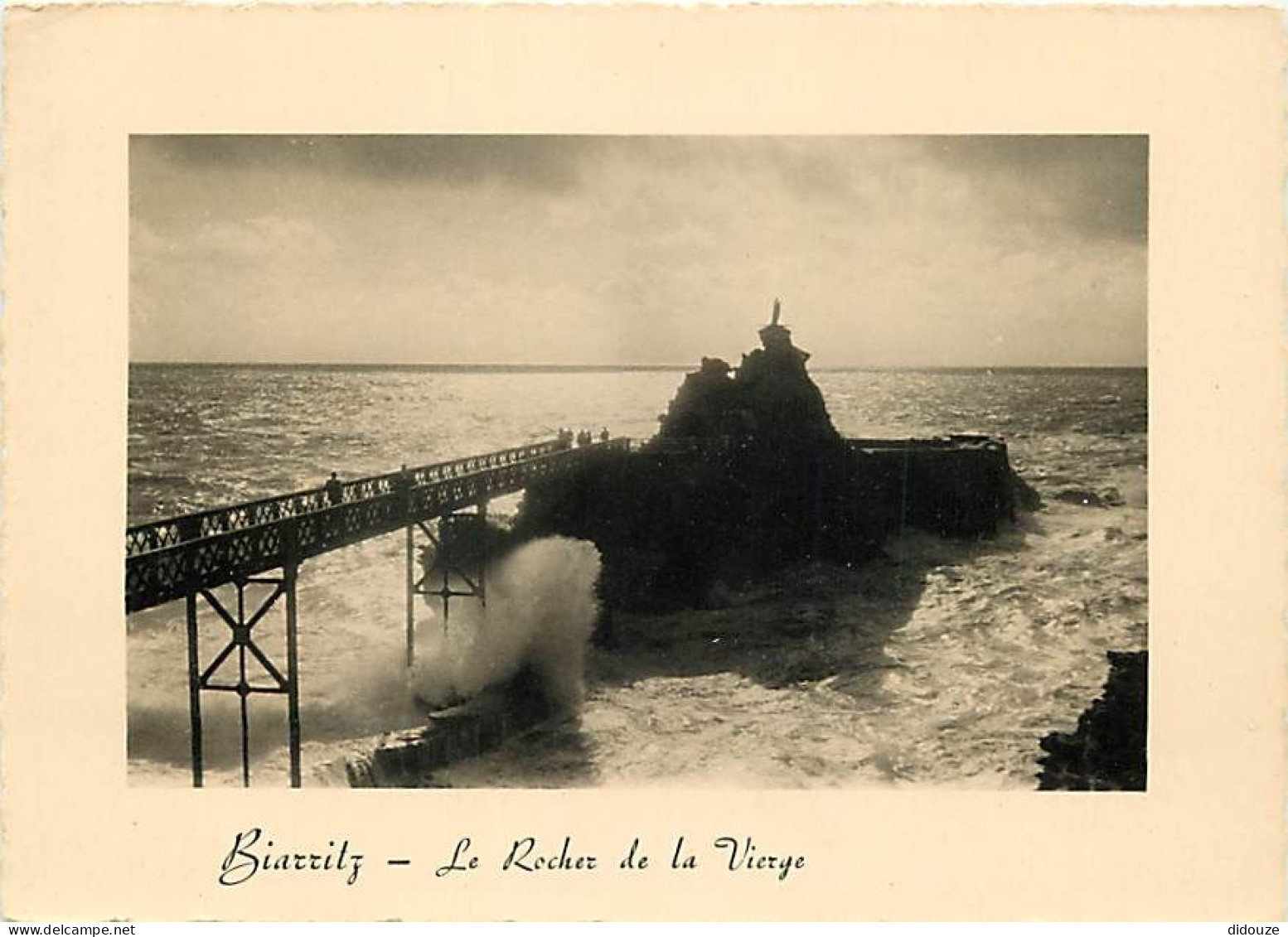 64 - Biarritz - Le Rocher De La Vierge - Mention Photographie Véritable - CPSM Grand Format - Carte Neuve - Voir Scans R - Biarritz