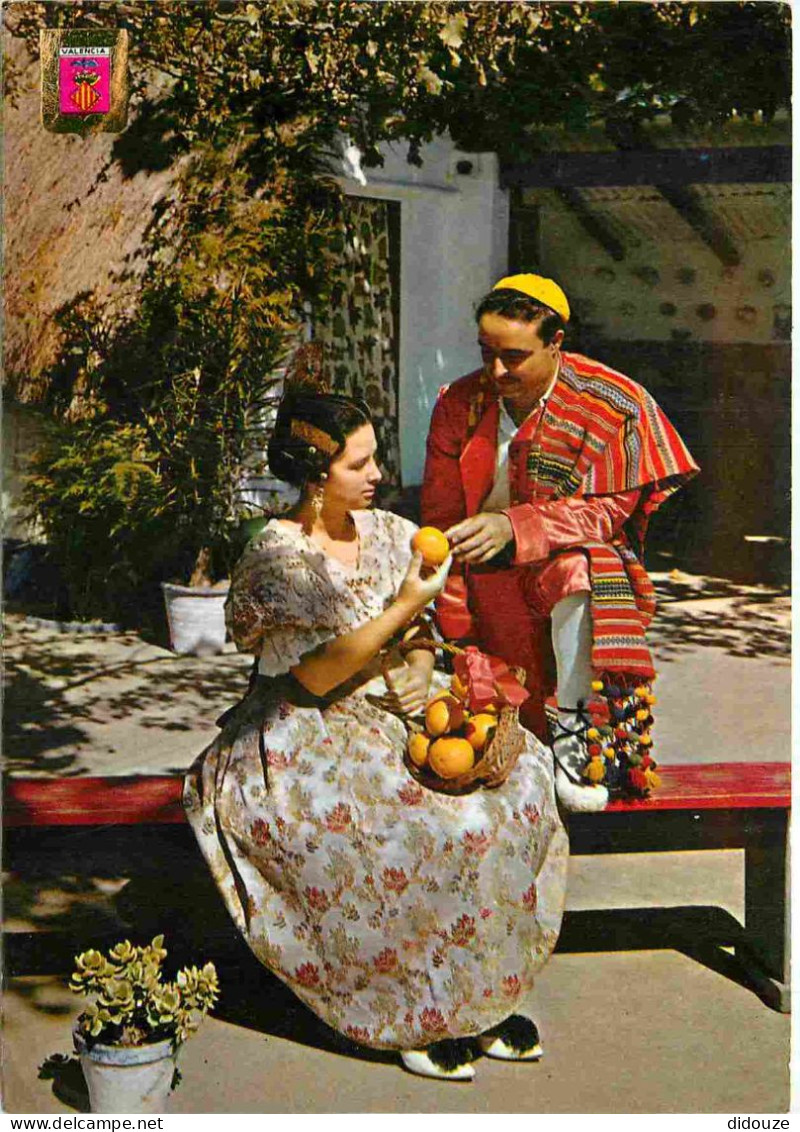 Espagne - Espana - Comunidad Valenciana - Valencia - Pareja Valenciana - Couple - Folklore - CPM - Voir Scans Recto-Vers - Valencia