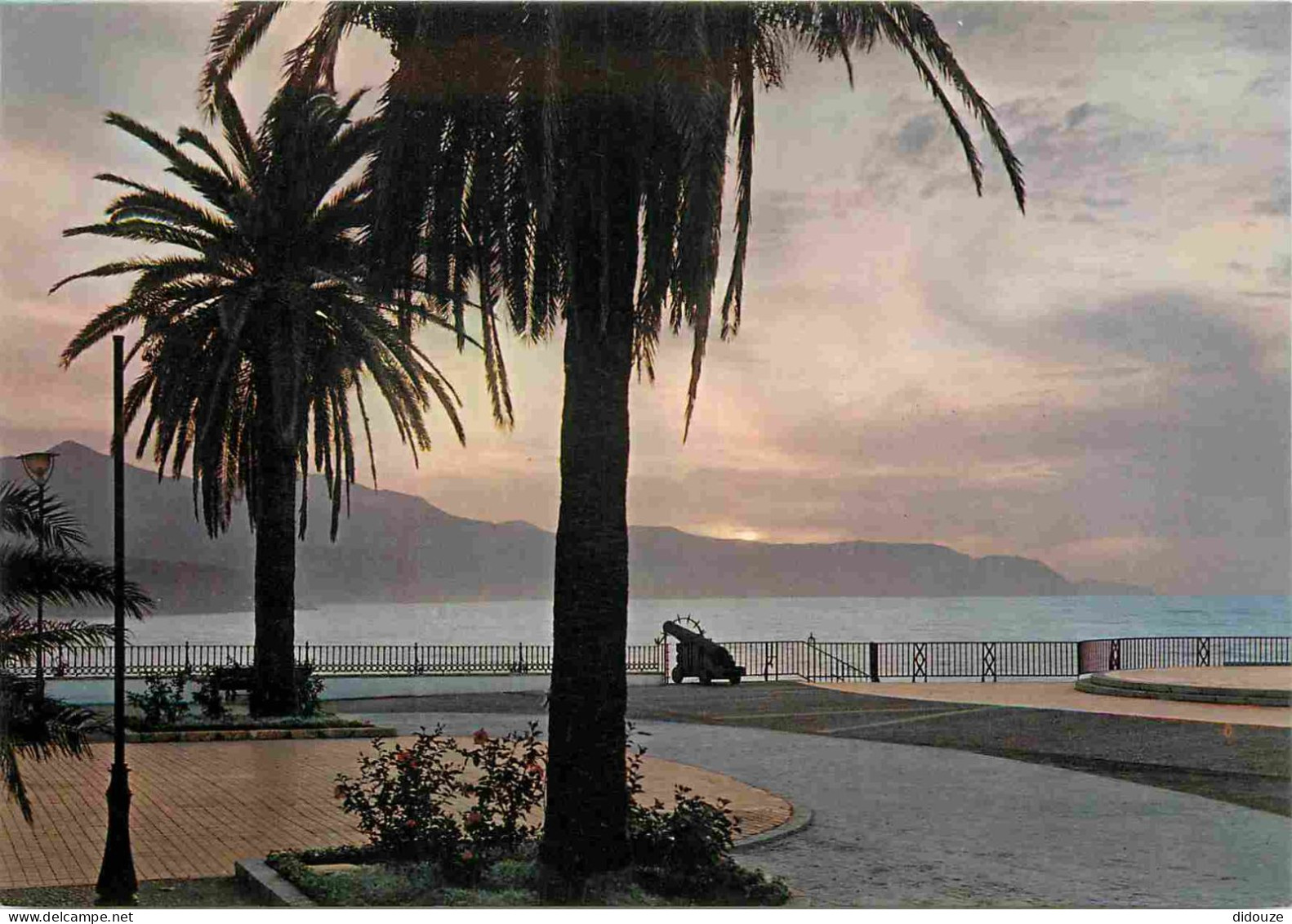 Espagne - Espana - Andalucia - Nerja - Atardecer En El Balcon De Europa - Coucher Du Soleil Dans Le Balcon D'Europe - Co - Málaga